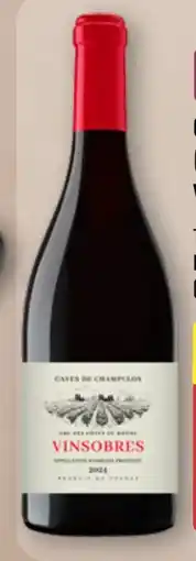 Aldi Nord Weingut Caves de Champclos Cuvée Vinsobres Angebot