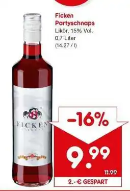 Netto Marken-Discount Ficken Partyschnaps Angebot