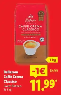 Lidl Bellarom Caffè Crema Classico Angebot
