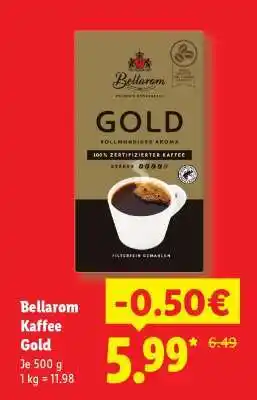 Lidl Bellarom Kaffee Gold Angebot