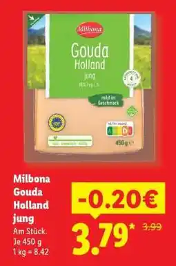 Lidl Milbona Gouda Holland, jung Angebot