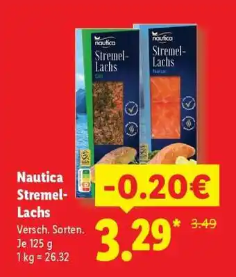 Lidl Nautica Stremel-Lachs Angebot