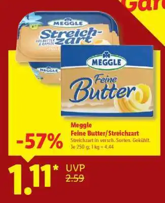 Lidl Meggle Feine Butter/ Streichzart Angebot