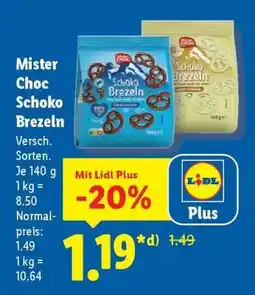Lidl Mister Choc Schoko Brezeln Angebot