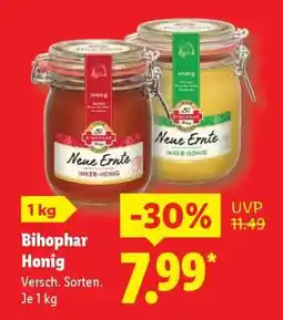 Lidl Bihophar Honig Angebot