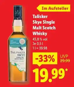 Lidl Talisker Skye Single Malt Scotch Whisky Angebot