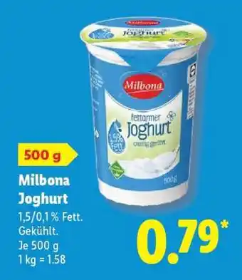 Lidl Milbona Joghurt Angebot