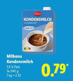 Lidl Milbona Kondensmilch Angebot