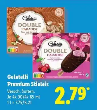 Lidl Gelatelli Premium Stieleis Angebot