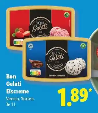 Lidl Bon Gelati Eiscreme Angebot