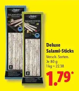 Lidl Deluxe Salami-Sticks Angebot