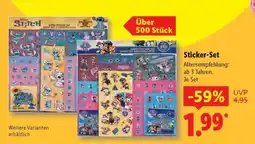 Lidl Sticker Set Angebot