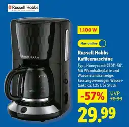 Lidl Russell Hobbs Kaffeemaschine Angebot