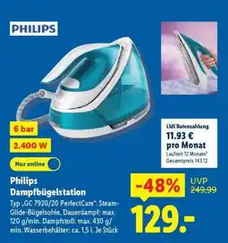 Lidl Philips Dampfbügelstation Angebot