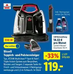 Lidl Bissell Teppich- und Polsterreiniger Angebot