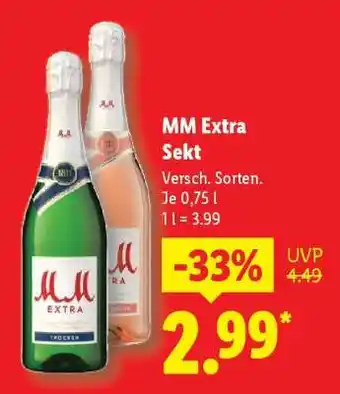 Lidl MM extra Sekt Angebot