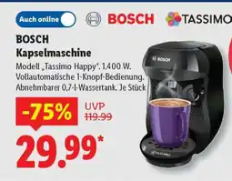 Lidl BOSCH Kapselmaschine Angebot
