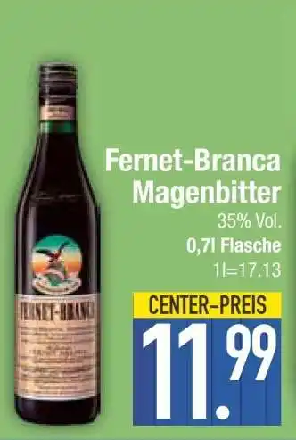 Edeka Fernet- Branca Magenbitter Angebot