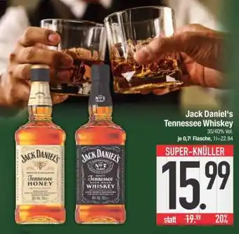 Edeka Jack Daniel’s Tennessee Whiskey Angebot