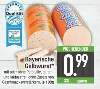 Edeka Bayerische Gelbwurst Angebot