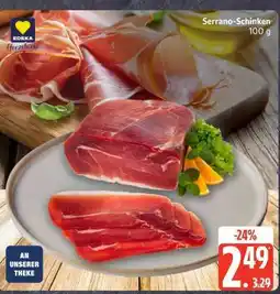 Edeka Serrano-Schinken Angebot