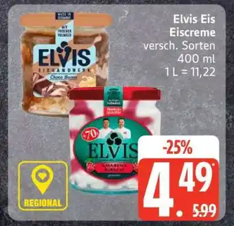 Edeka Elvis Eis Eicreme Angebot