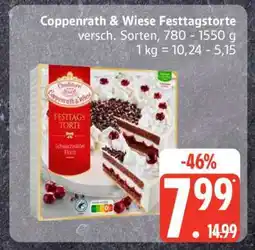 Edeka Coppenrath & Wiese Festtagstorte Angebot