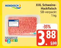 Edeka XXL Schweine-Hackfleisch Angebot