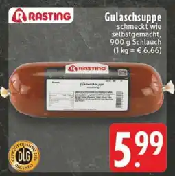 Edeka Rasting Gulaschsuppe Angebot