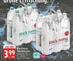 Edeka Black Forest Mineralwasser Angebot