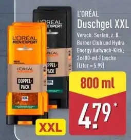 Aldi Nord L'ORÉAL Duschgel XXL Angebot