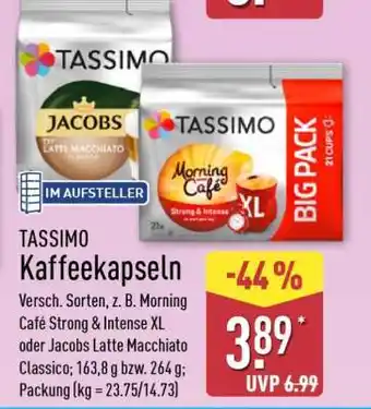 Aldi Nord Tassimo Kaffeekapseln Angebot