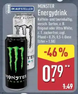 Aldi Nord MONSTER Energydrink Angebot