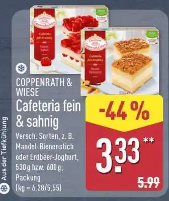 Aldi Nord COPPENRATH & WIESE Cafeteria fein & sahnig Angebot
