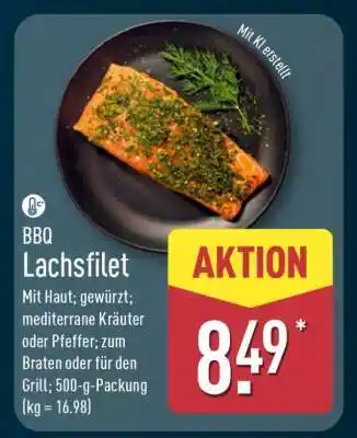 Aldi Nord BBQ Lachsfilet Angebot