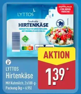 Aldi Nord LYTTOS Hirtenkäse Angebot