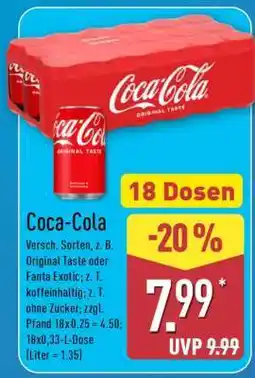 Aldi Nord Coca-Cola Angebot