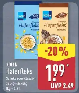 Aldi Nord KÖLLN Haferfleks Angebot