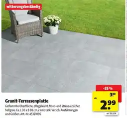 Hagebau Granit-Terrassenplatte Angebot