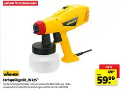 Hagebau WAGNER Farbsprühgerät,,W 125" Angebot