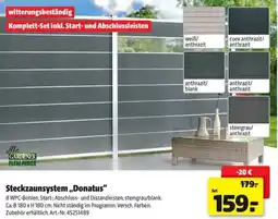 Hagebau Mr. GARDENER FLEXI FENCE Steckzaunsystem,,Donatus" Angebot