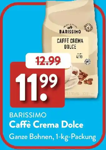 Aldi Süd BARISSIMO Caffè Crema Dolce Angebot