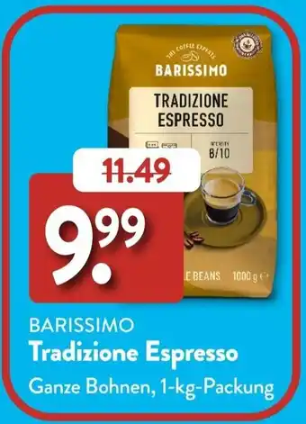 Aldi Süd BARISSIMO Tradizione Espresso Angebot