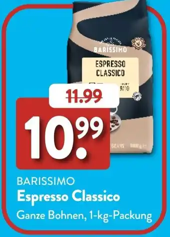 Aldi Süd BARISSIMO Espresso Classico Angebot