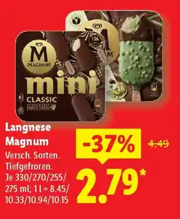 Lidl Langnese Magnum Angebot