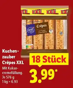 Lidl Kuchenzauber Crêpes XXL Angebot