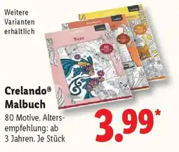 Lidl Crelando Malbuch Angebot