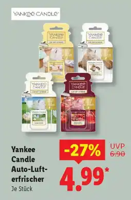 Lidl Yankee Candle Auto-Lufterfrischer Angebot