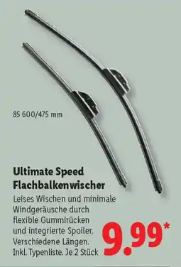 Lidl Ultimate Speed Flachbalkenwischer Angebot