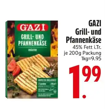 Edeka GAZI Grill- und Pfannenkäse Angebot